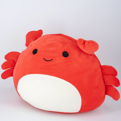 Buon prezzo Soft Spandex Red Baby Crab Set Plum Throw Pillows Acconciature Stuffate Acconciature in linea