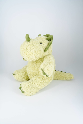 satın al Tatlı Hayvanlar Plüş Oyuncaklar Yeşil Dinozor Triceratops Dolu Hayvan online manufacture
