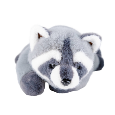 Buy Low MOQ Zoo Grey Raccoon Plush Toys Wild Onez Wildlife Stuffed Animals online manufacture