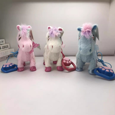 Good price Stuffed Animal Electric Interactive toys Horse Singing Walking Toy for Childrens Gift online