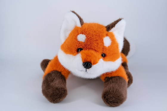 Good price OEM ODM Orange Fox Plush Toy Soft Realistic Stuffed Animals Cartoon Characters online