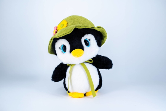 良い値段 カスタム カラー 詰め込み ペンギン プルーシュ ドール 玩具 環境に優しい 交換可能な帽子 オンライン