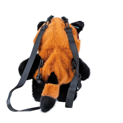 Good price Kawaii Cute Red Plush Backpack Toy Stuffed Animal Panda Plushie Backpack Low MOQ online