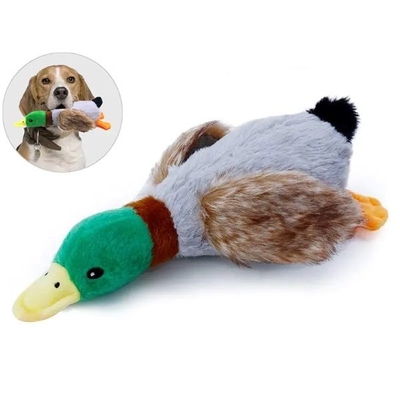 Good price Creative Chewing Plush Pet Toys Accessories Simulation Duck Shape Dog Interactive Toys online