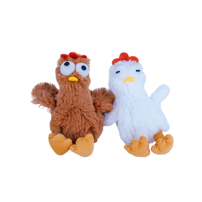 Good price Soft Cartoon Hens Egg Laying Keychain Stuffed Toys Short Plush Chicken Pendants online