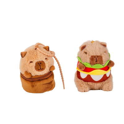 Good price Kawaii Cartoon Capybara Stuffed Animal Toys Plushie Capybara KeyChain Toys OEM online