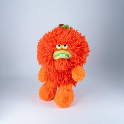 Buon prezzo Giocattolo rosso esplosivo di pomodoro mostro di peluche con bocca di salsiccia 15cm-50cm MOQ basso in linea