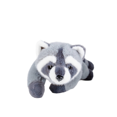 Good price Customized Color Lifelike Stuffed Animals Kids Small Raccoon Plush Toy 30cm Size online